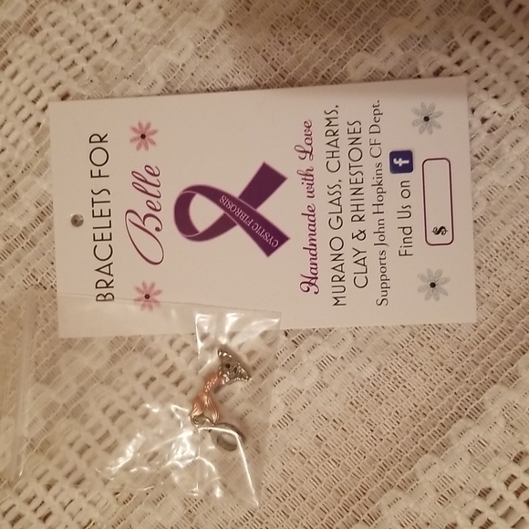 Rose Wreath Handmade CYSTIC FIBROSIS - Picture 4 of 4